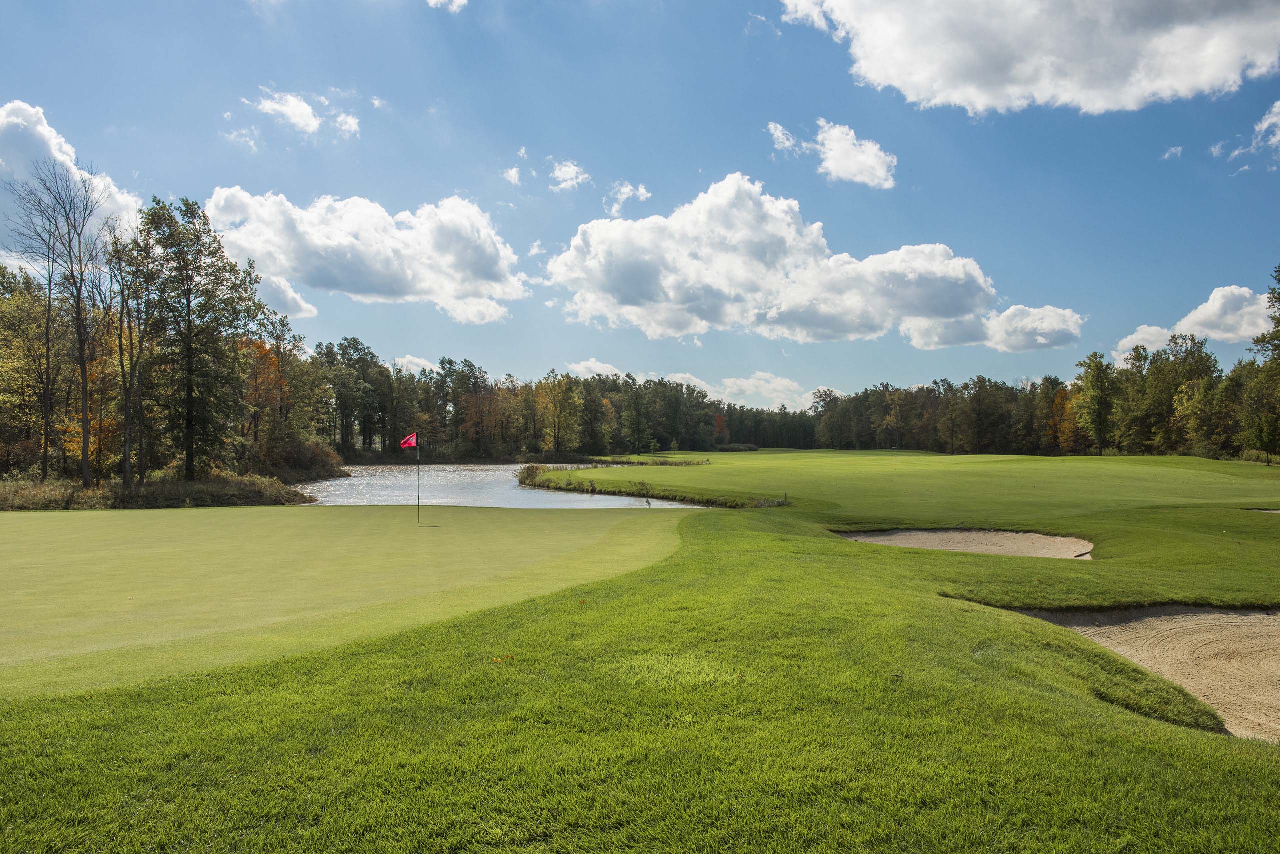 A day-time view of the Legends on the Niagara Golf Course