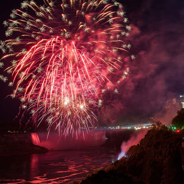 Niagara Falls Fireworks Series Niagara Parks