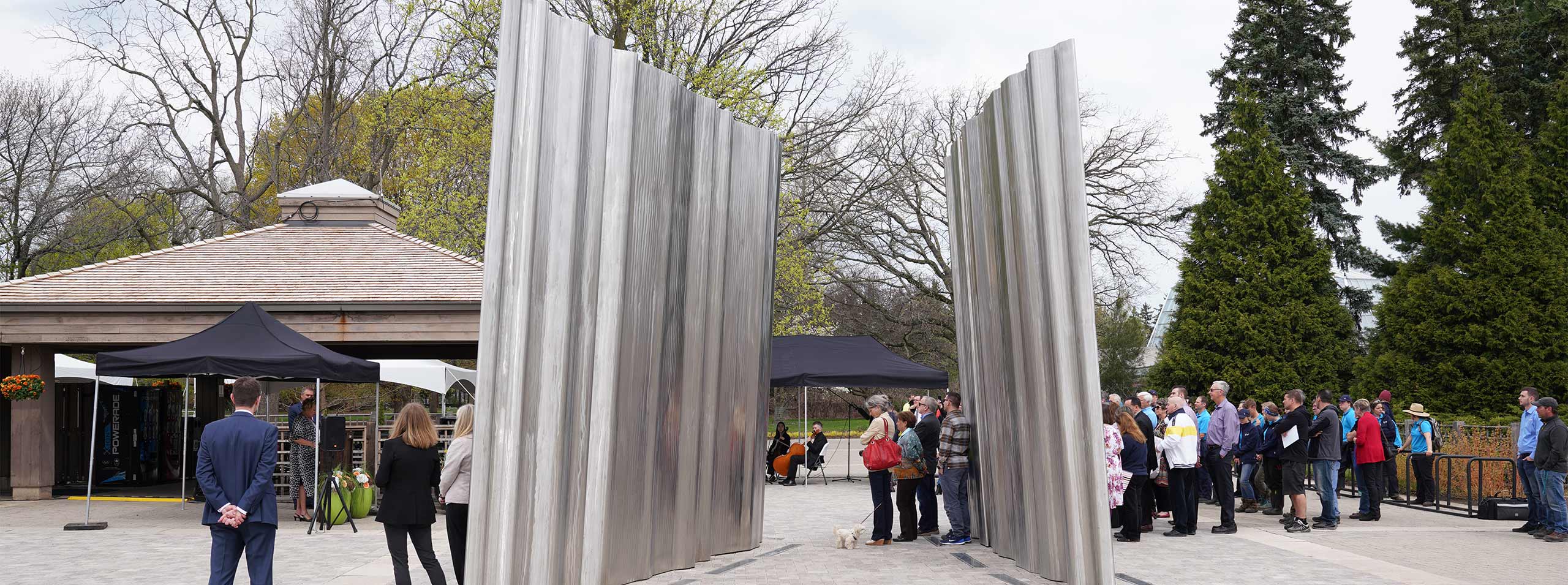 Official Unveiling of Niagara Strait Sculpture at the Botanical Gardens