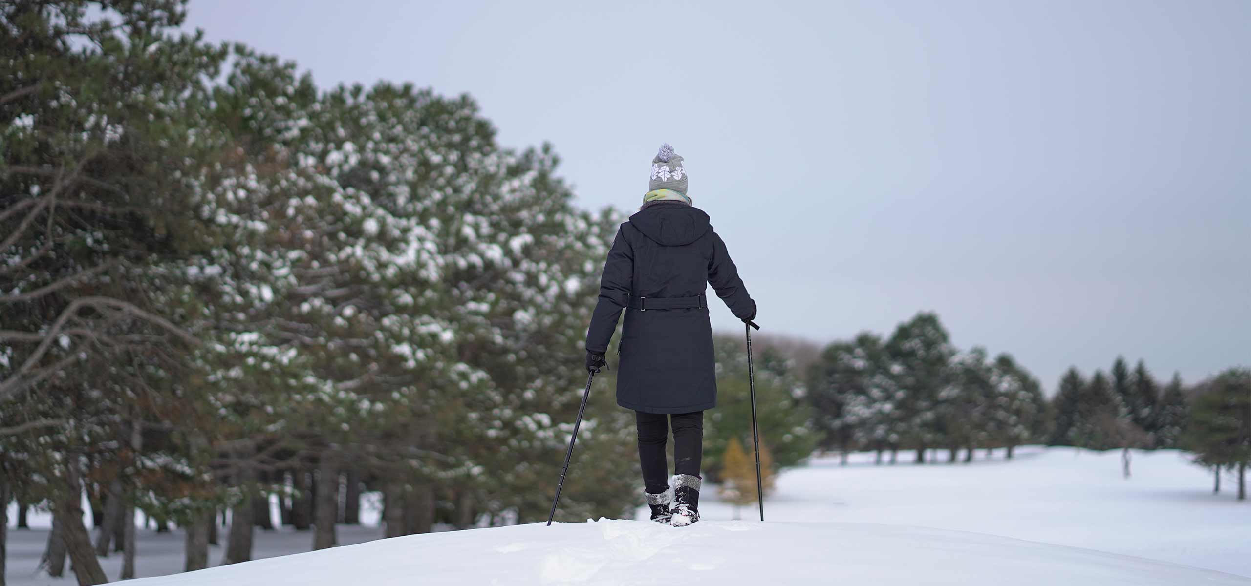 Snowshoeing