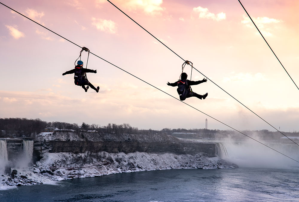 Zipline to the Falls