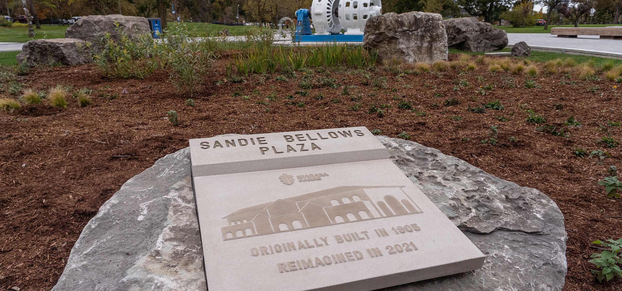 Niagara Parks Power Station Plaza Renamed in Honour of Former Board Chair