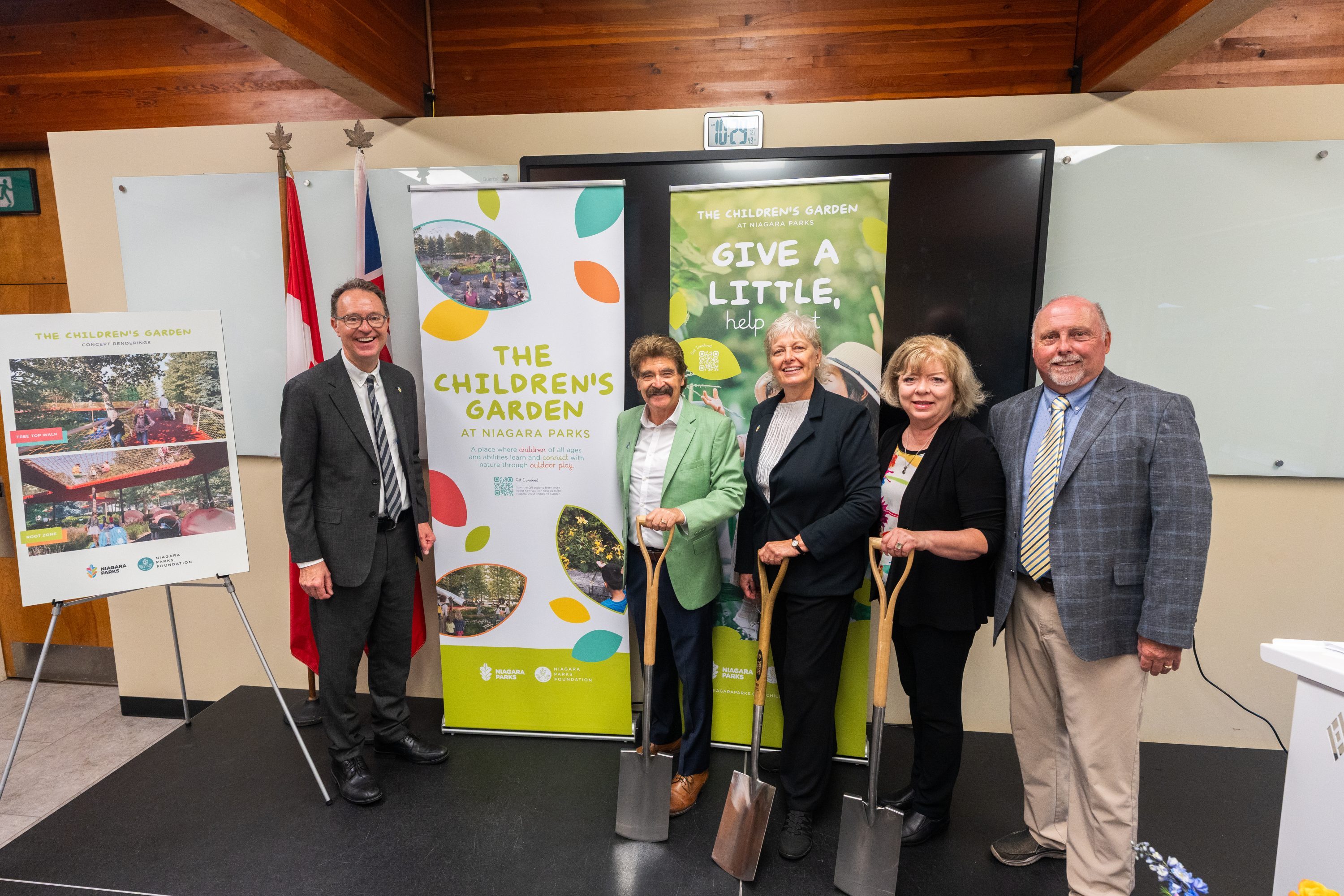 Niagara Parks and Niagara Parks Foundation Celebrate Groundbreaking of Future Children’s Garden