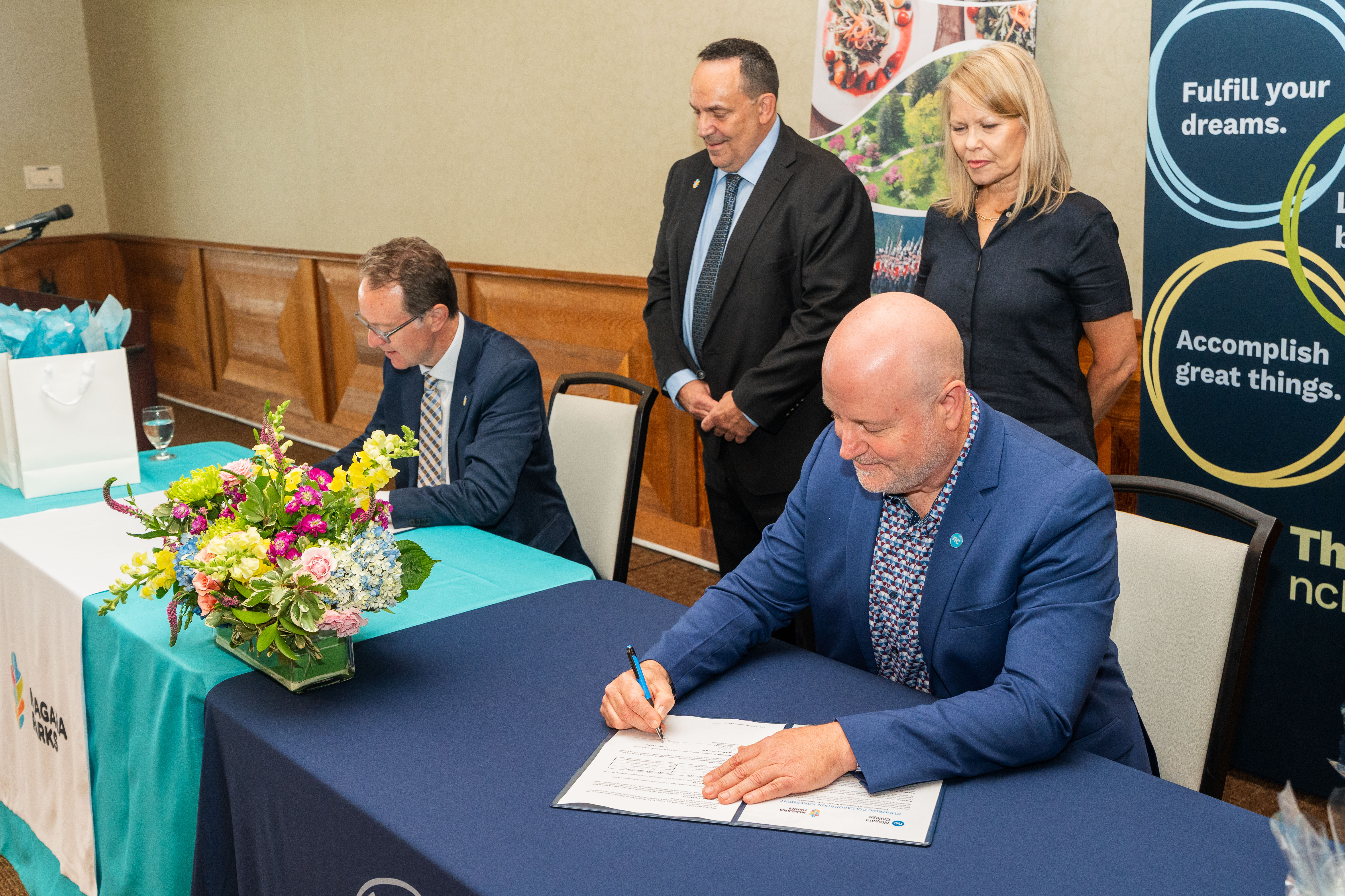 Niagara Parks and Niagara College Strengthen Partnership with New Strategic Collaborative Agreement