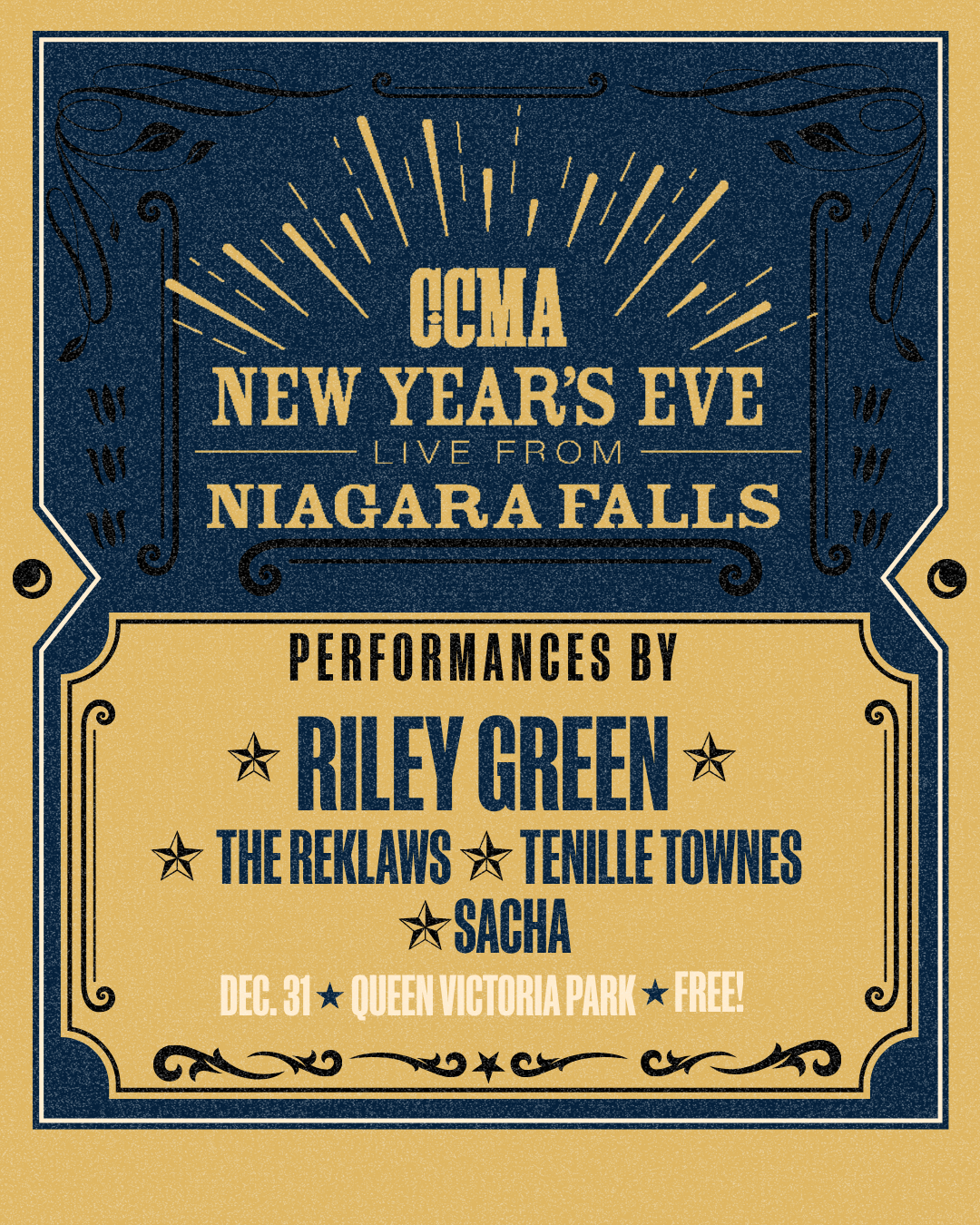 CCMA New Year's Eve Lineup